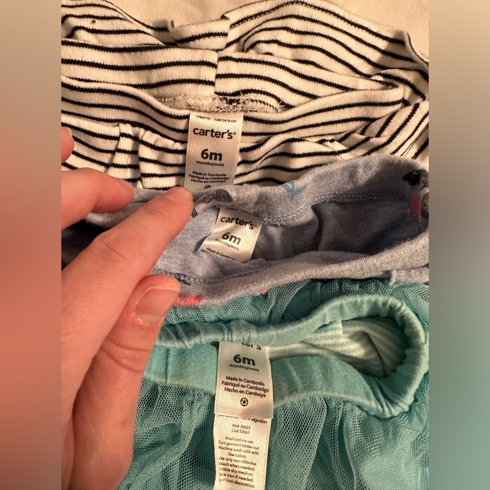 Baby Girl Pant Bundle Size 6 month - Picture 2 of 6